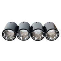 BMW F90/F92 M5/M8 CARBON FIBRE EXHAUST TIPS - CHROME x4
