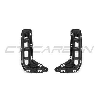 BMW G05 X5 LCI 2023+ CARBON FIBRE FRONT BUMPER CORNERS
