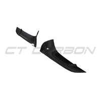 TOYOTA SUPRA 2019+ A90 CARBON FIBRE FRONT BUMPER VENT TRIM - V2