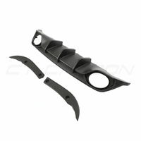 AUDI RS3 8Y 2022-2024 SALOON MATTE CARBON FIBRE DIFFUSER - CT DESIGN