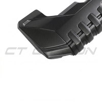 AUDI RS3 8Y 2020+ MATTE CARBON FIBRE ENGINE COVER - CT DESIGN