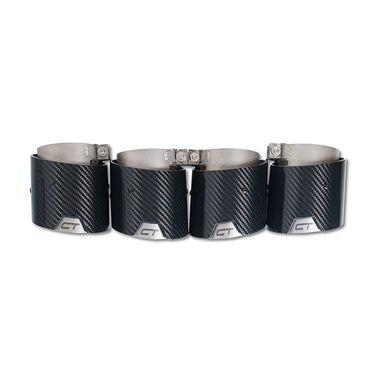 BMW M2, M3, M4 G87/G80/G81/G82/G83 CARBON EXHAUST TIPS - STAINLESS (SET OF 4)