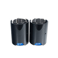 BMW CARBON EXHAUST TIPS 135i/140i/235i/240i/335i/340i/435i/440i - BURNT ENDS(SET OF 2)
