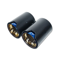 BMW CARBON EXHAUST TIPS 135i/140i/235i/240i/335i/340i/435i/440i - BURNT ENDS(SET OF 2)