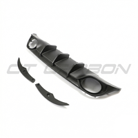 AUDI RS3 8Y 2022-2024 SPORTBACK MATTE CARBON FIBRE DIFFUSER - CT DESIGN