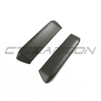 AUDI RS3 8Y 2022-2024 MATTE CARBON FIBRE FRONT BUMPER CORNERS - CT DESIGN