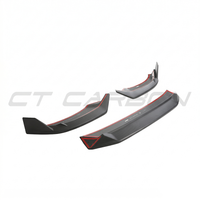 AUDI RSQ8 2020-2025 MATTE CARBON FIBRE FRONT SPLITTER - CT DESIGN