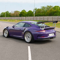 PORSCHE 911 GT2 RS/GT3 RS WING RISERS - SILVER - CT DESIGN