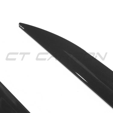 BMW 4 SERIES G22/G23 GLOSS BLACK SIDE SKIRTS - MP STYLE