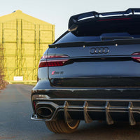 AUDI RS6 C8 2019+ FULL CARBON FIBRE REAR END KIT - CT DESIGN