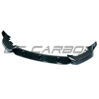 BMW X6 G06 2019-2023 GLOSS BLACK SPLITTER