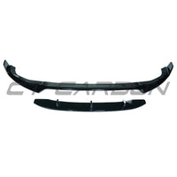 BMW G07 X7 2022+ LCI GLOSS BLACK SPLITTER V2