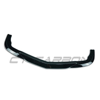 MERCEDES W204 C63 2008-2011 GLOSS BLACK FRONT SPLITTER V1
