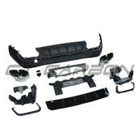 MERCEDES X254 GLC 2023+ REAR DIFFUSER WITH TIPS