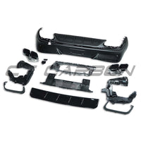 MERCEDES C254 GLC43/GLC63 AMG COUPE 2024-2025 DIFFUSER WITH EXHAUST TIPS