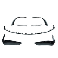 MERCEDES W206 2021+ C43 GLOSS BLACK FRONT SPLITTER - V1
