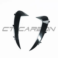 MERCEDES C-CLASS W206 2021-2023 GLOSS BLACK REAR BUMPER TRIM - V2