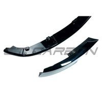 BMW 3 SERIES E90 2009-2011 GLOSS BLACK SPLITTER - V2