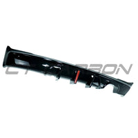 BMW F22/F23 2 SERIES 2014-2020 GLOSS BLACK LED TWIN LEFT DIFFUSER MP STYLE