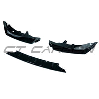 BMW G22 M4/4 SERIES 2021+ GLOSS BLACK 3-PIECE SPLITTER
