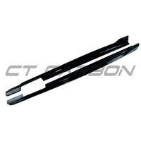 BMW G06 X6 LCI 2023+ GLOSS BLACK SIDE SKIRTS