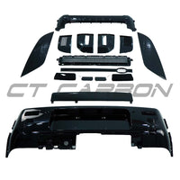 LAND ROVER DEFENDER L663 90/110/130 GLOSS BLACK BUMPER AND TRIM PACK