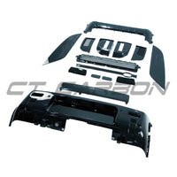 LAND ROVER DEFENDER L663 90/110/130 GLOSS BLACK BUMPER AND TRIM PACK