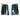 LAND ROVER DEFENDER L663 90/110/130 CARBON FIBRE REAR WINDOW STORAGE BOXES