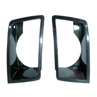 DEFENDER 90/110/130 L663 2020+ GLOSS BLACK HEADLIGHT COVER