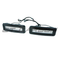 LAND ROVER DEFENDER L663 90/110/130 GLOSS BLACK REAR REVERSE LIGHTS