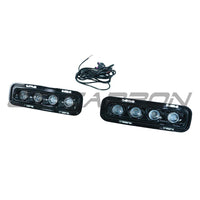 DEFENDER 90/110/130 L663 2020+ GLOSS BLACK LED FOG LIGHTS