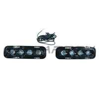 DEFENDER 90/110/130 L663 2020+ GLOSS BLACK LED FOG LIGHTS