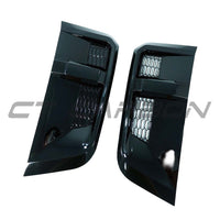 DEFENDER 90/110/130 L663 2020+ GLOSS BLACK WING/FENDER VENTS - V1