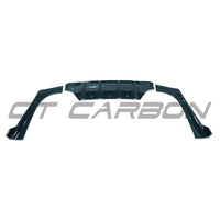 MERCEDES C-CLASS W206 2021+ GLOSS BLACK DIFFUSER WITH CORNERS