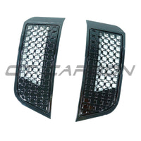 DEFENDER 90/110/130 L663 2020+ GLOSS BLACK WING/FENDER TRIMS - V2