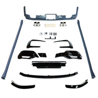VOLKSWAGEN TRANSPORTER T6.1 2019-2024 GLOSS BLACK FULL KIT