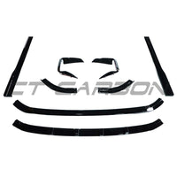 FORD TRANSIT CUSTOM 2018-2023 GLOSS BLACK FULL KIT
