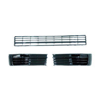 VOLKSWAGEN TRANSPORTER T6 2015-2019 GLOSS BLACK GRILLES