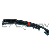 BMW F30/F31 3 SERIES 2012-2019 GLOSS BLACK TWIN EXIT DIFFUSER WITH LED