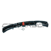BMW F30/F31 3 SERIES 2012-2019 GLOSS BLACK TWIN EXIT DIFFUSER WITH LED