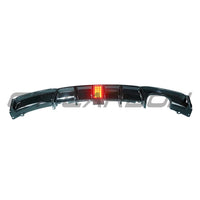 BMW F30/F31 3 SERIES 2012-2019 GLOSS BLACK TWIN EXIT DIFFUSER WITH LED