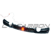 BMW F30/F31 3 SERIES 2012-2019 GLOSS BLACK DUAL EXIT DIFFUSER WITH LED