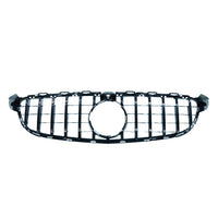 MERCEDES W205 C63 AMG 2014-2018 AMG GT BLACK GRILLE (WITH CAMERA)