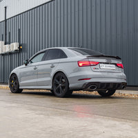 AUDI RS3 8V SALOON REAR CARBON DIFFUSER WITH DTM LIGHT