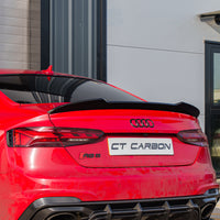 AUDI A5/S5/RS5 B9.5 COUPE 2016-2025 CARBON FIBRE SPOILER - CT DESIGN