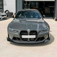 BMW M3 & M4 G80/G81/G82/G83 GLOSS BLACK SPLITTER - CSL STYLE