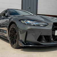 BMW M3 & M4 G80/G81/G82/G83 GLOSS BLACK SPLITTER - CSL STYLE