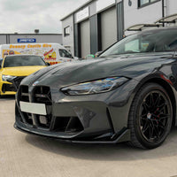BMW M3 & M4 G80/G81/G82/G83 GLOSS BLACK SPLITTER - CSL STYLE