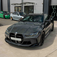 BMW M3 & M4 G80/G81/G82/G83 GLOSS BLACK SPLITTER - CSL STYLE