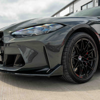 BMW M3 & M4 G80/G81/G82/G83 GLOSS BLACK SPLITTER - CSL STYLE